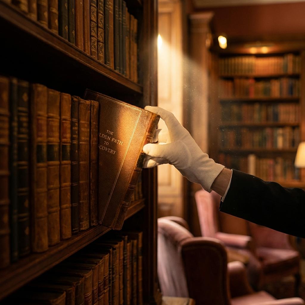 Elegant hardcover book